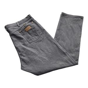Wrangler Men's Straight Jeans - Gray